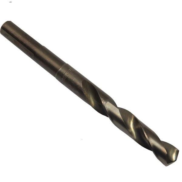 Drill America 11/16" Reduced Shank Cobalt Drill Bit 1/2" Shank, Cutting Direction: Right Hand DWDCO11/16